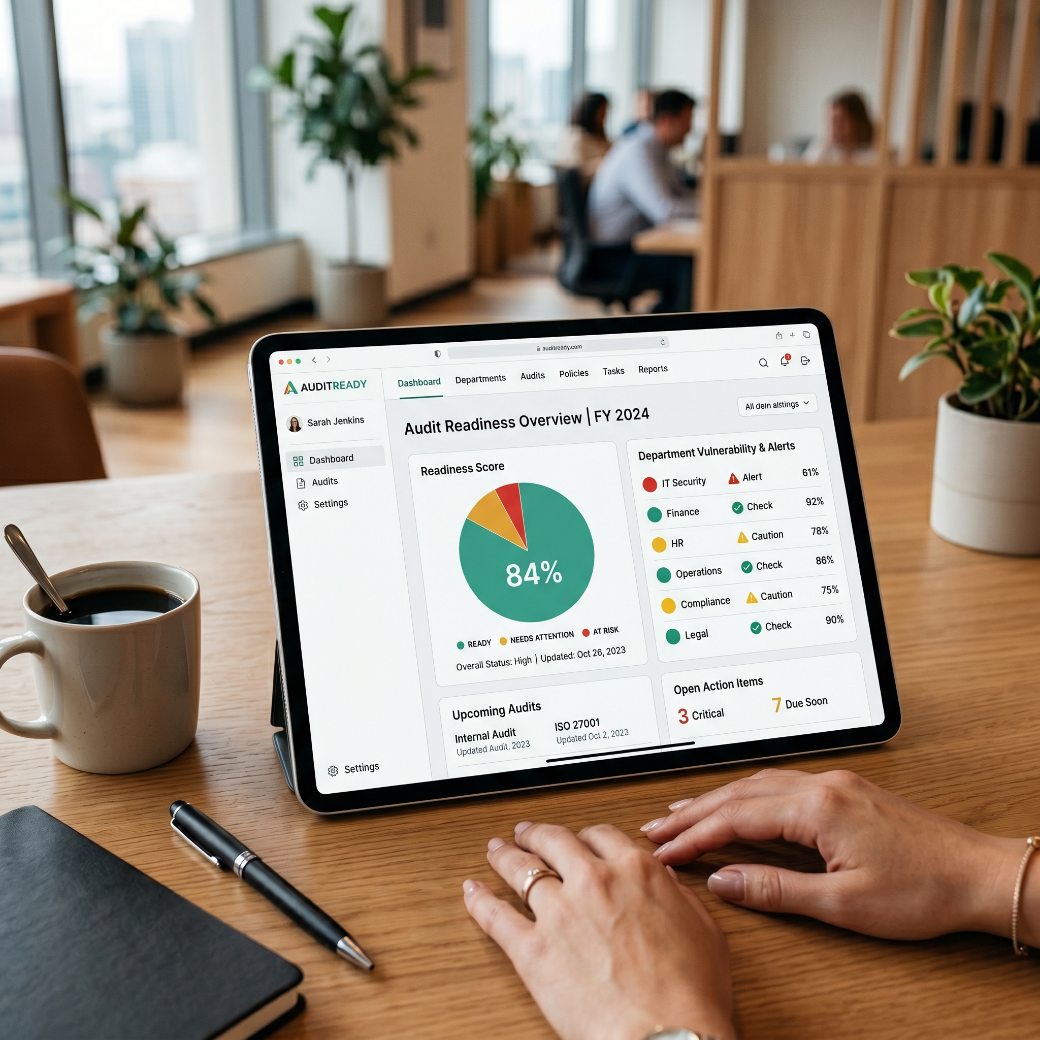 Readiness Dashboard & Vulnerability Mapping